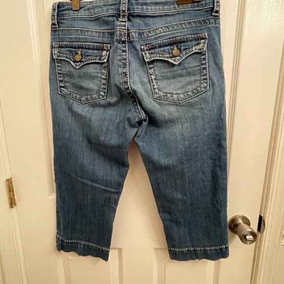 Kut From The Kloth Natalie Crop Denim Jeans size 6 - Picture 2 of 6